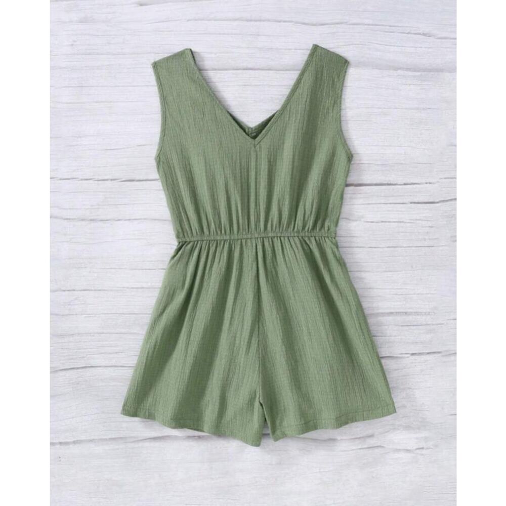 Shein Tween Twist Casual Tank Romper - Picture 3 of 6